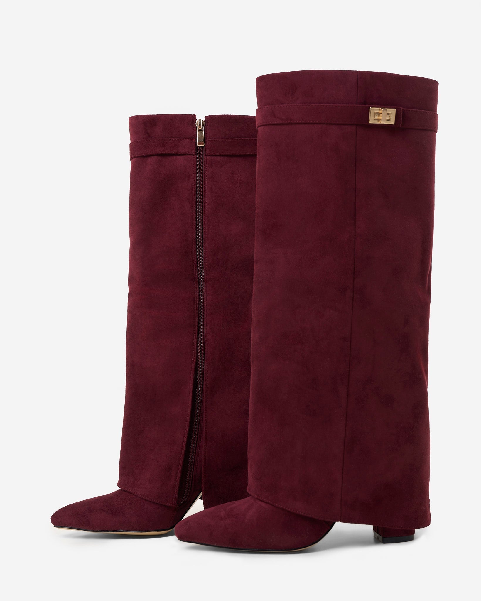 Lavista High Suede Boots - Bordeaux