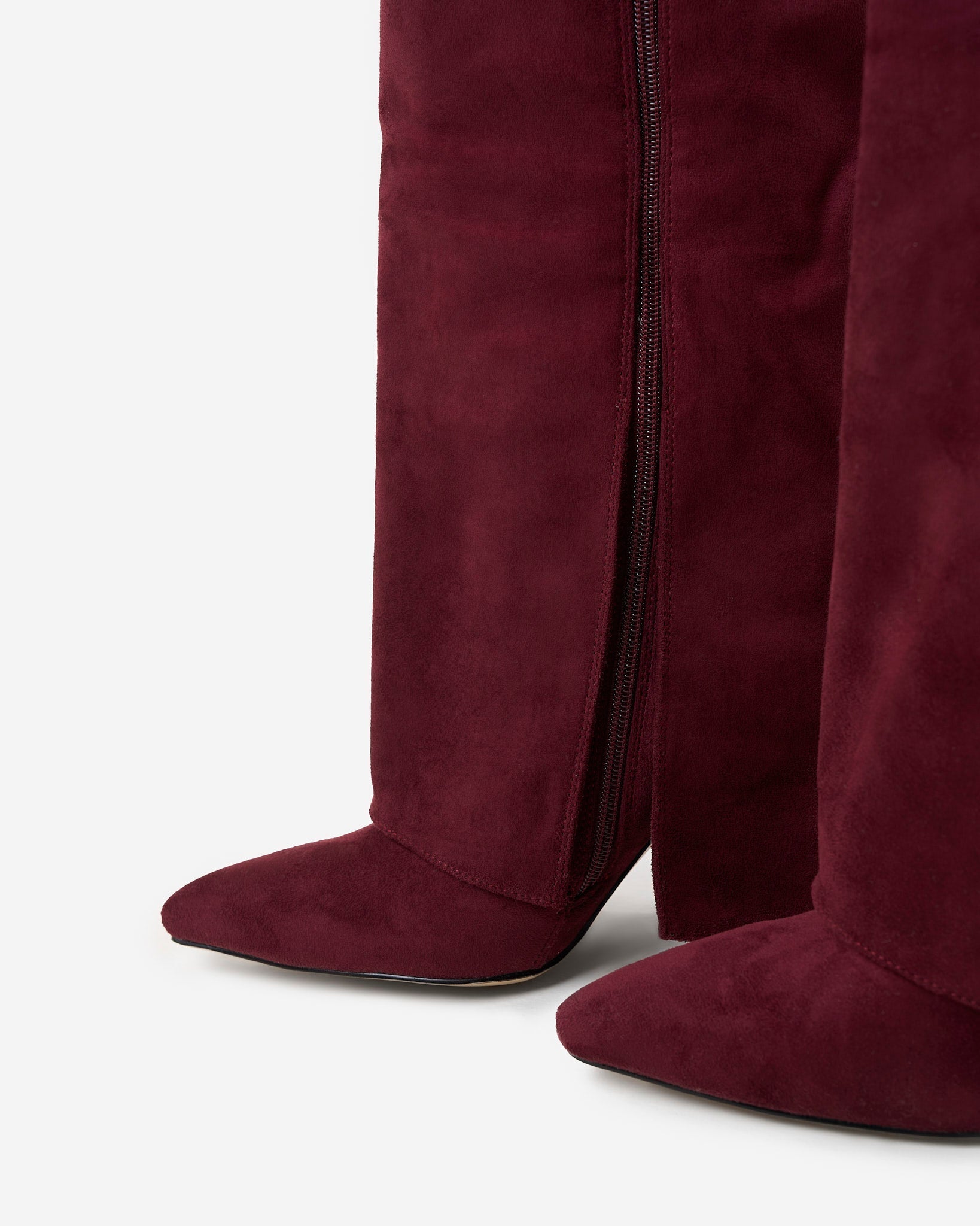 Lavista High Suede Boots - Bordeaux