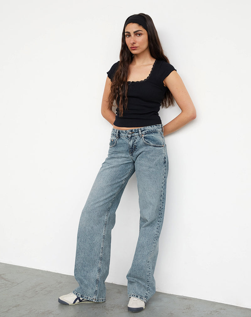 Ariella - Low Rise Jeans