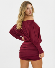 SELVARA SOLA Ruched Mini Dress