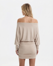 SELVARA SOLA Ruched Mini Dress